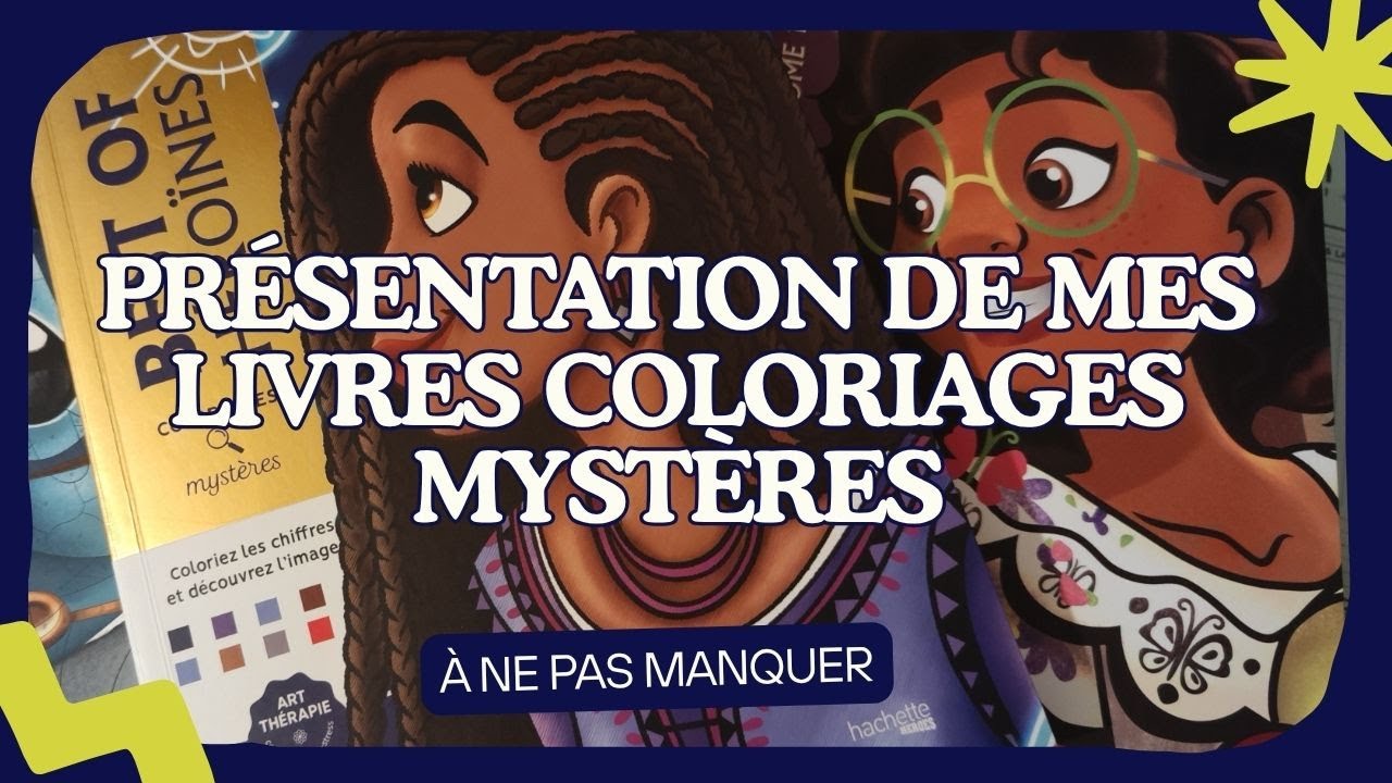 JE MONTRE MA COLLECTION DE COLORIAGES MYSTÈRES DISNEY😍 #coloriagesmystères #coloriagemysteredisney