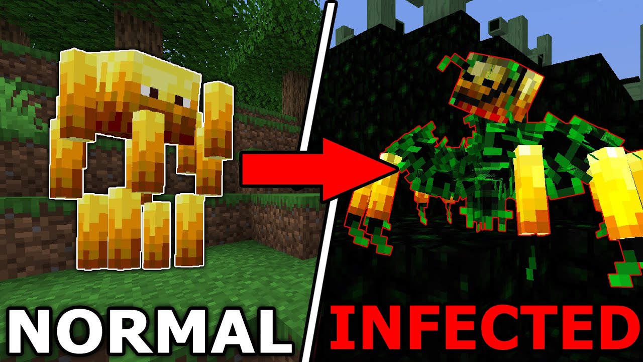 This Mod Will try to Turn your world into an Necro Rooted Infection!