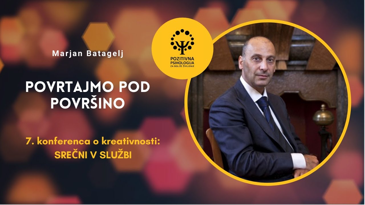 Marjan Batagelj: Povrtajmo pod površino, Srečni v službi