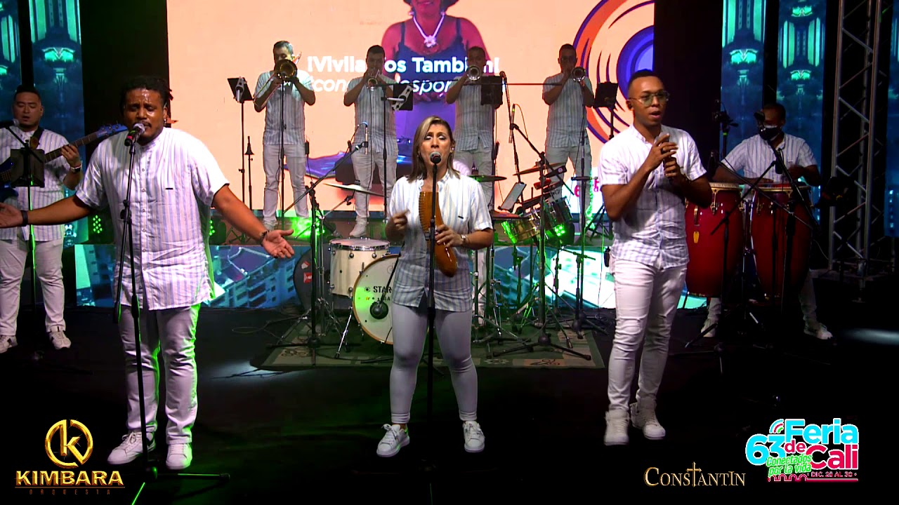 PORQUE PARO - KIMBARA ORQUESTA CALI - FERIA DE CALI 2020 (en vivo)