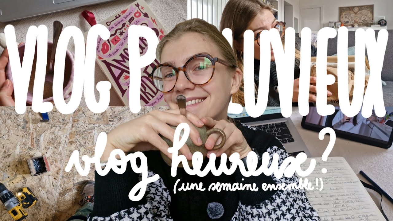 BOOKHAUL, LECTURE, QUOTIDIEN,... : WEEKLY VLOG, UNE SEMAINE ENSEMBLE ! 🙋🏼‍♀️✨️