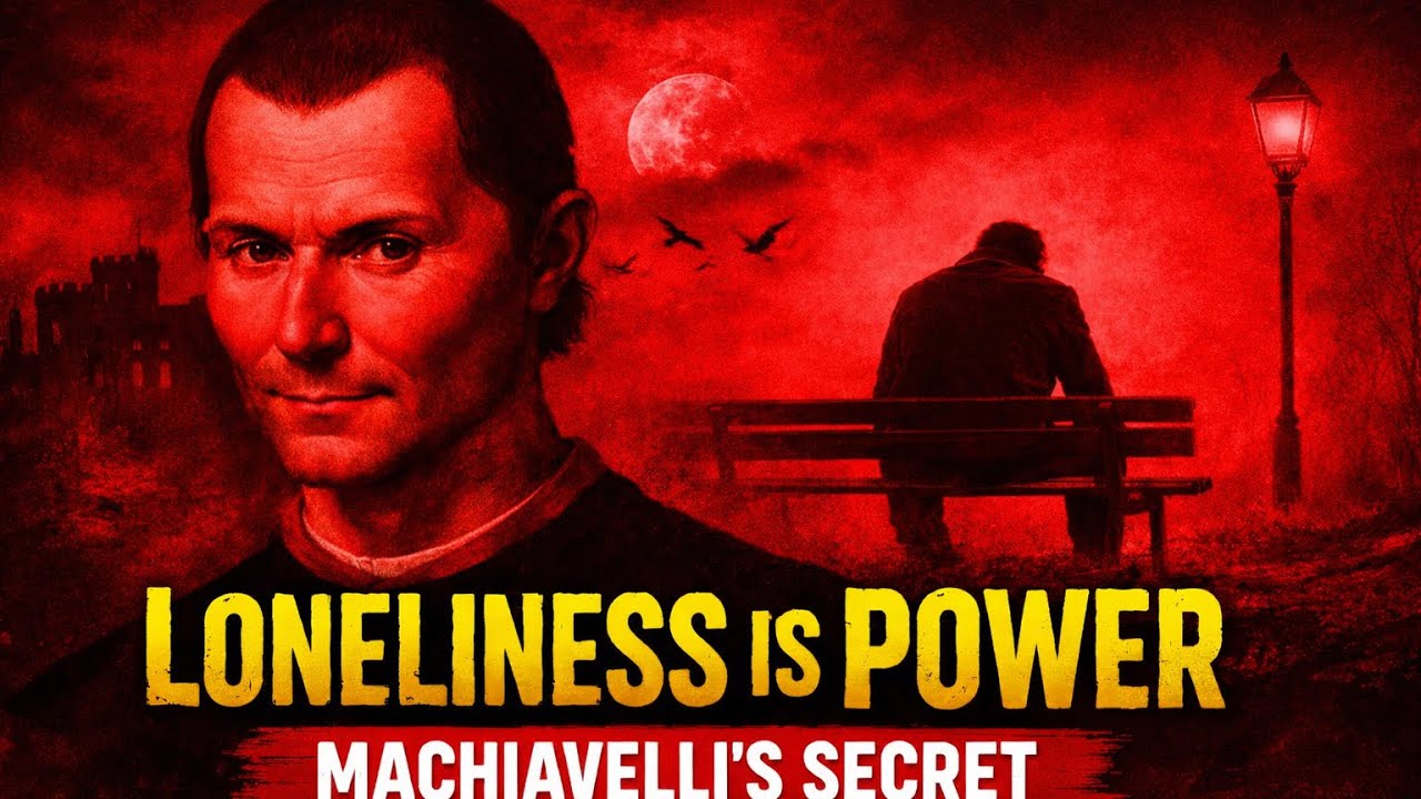 “Loneliness Is Not Weakness: Machiavelli’s Blueprint for Silent Control”
