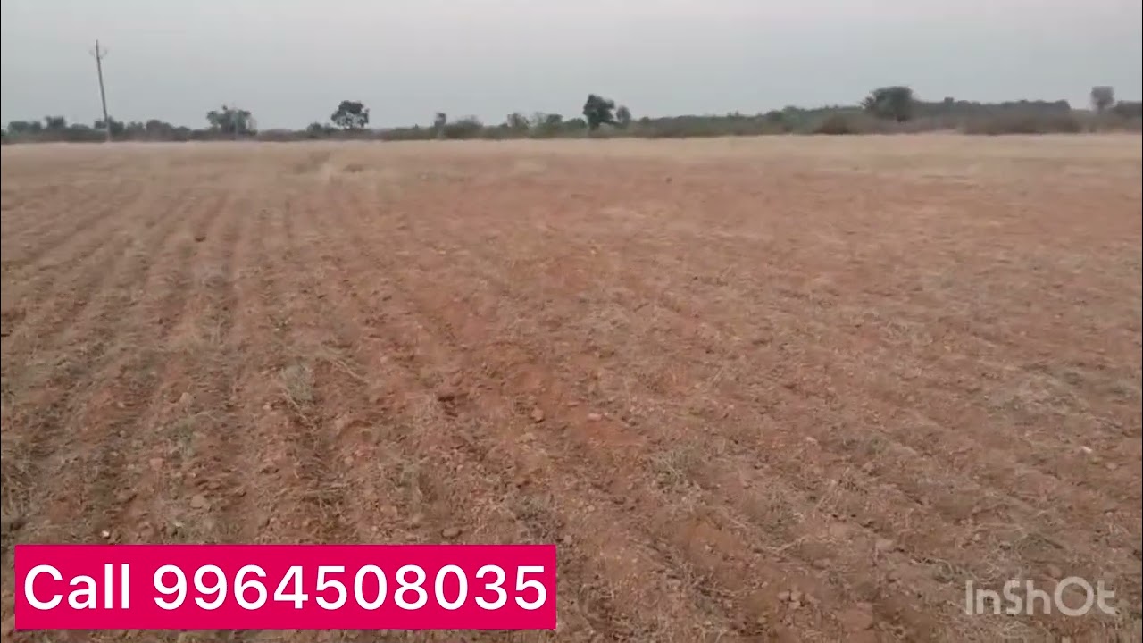 Land for sale 5 acres Challakere nearby high road general property 