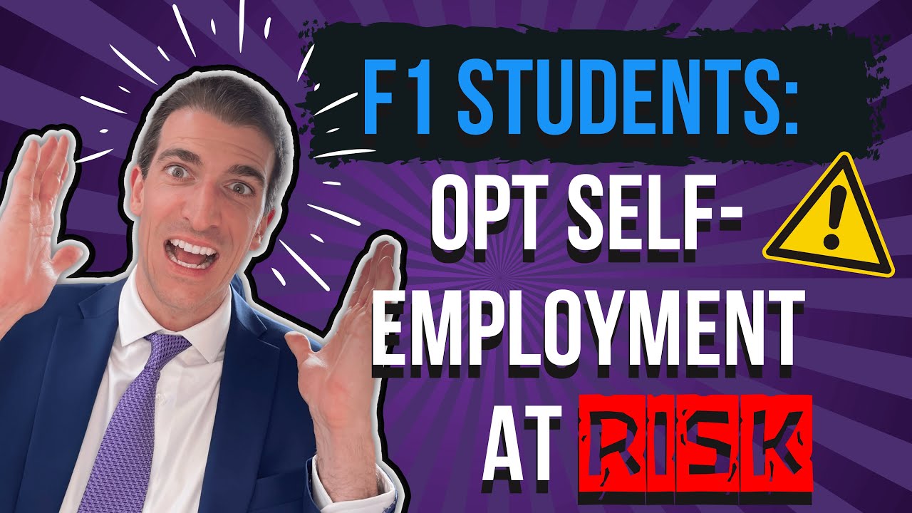 New ICE Guidelines for F1 Students&nbsp;on OPT Seeking Self-Employment