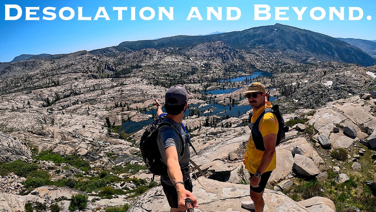 Desolation Wilderness- Hiking to 20 LAKES in ONE Day in TAHOE!