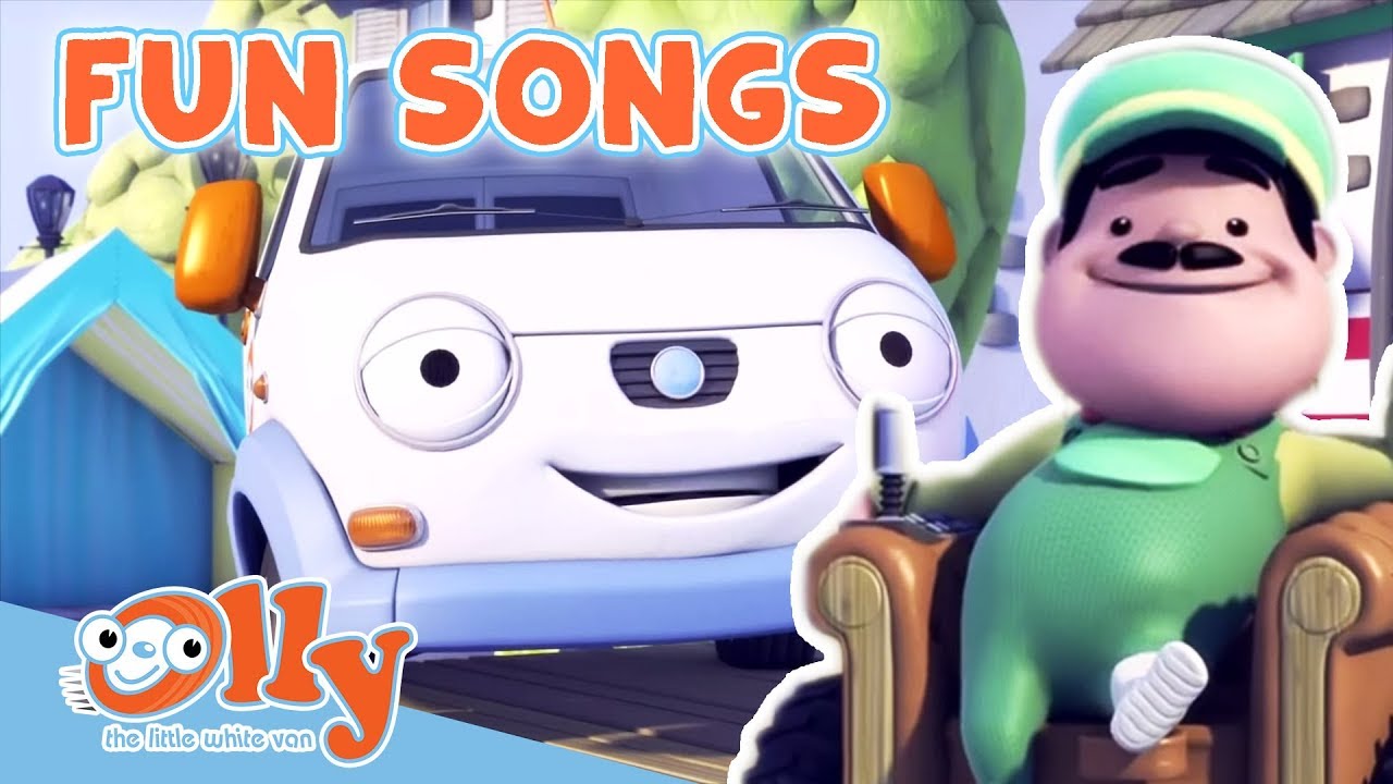 Cars for Kids - Dance and Sing with Olly | Transport for Kids | Olly the Little White Van