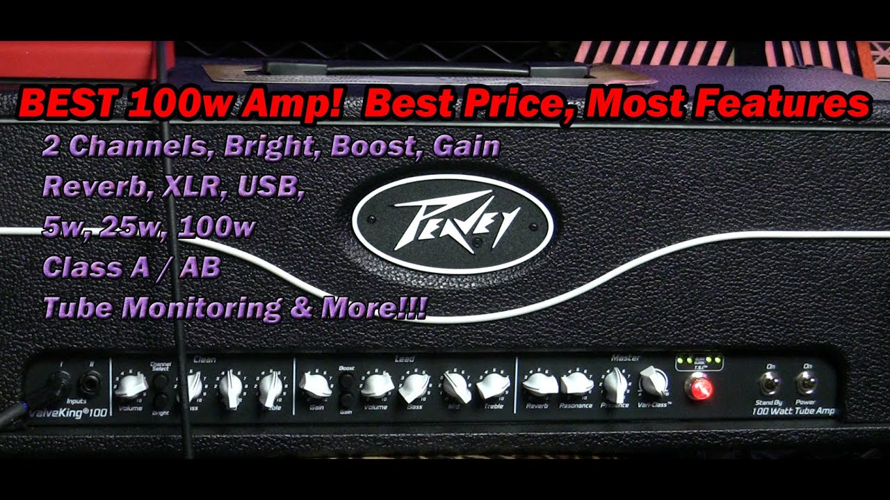 Peavey ValveKing 100w All Tube Head : BEST Price, MOST Features