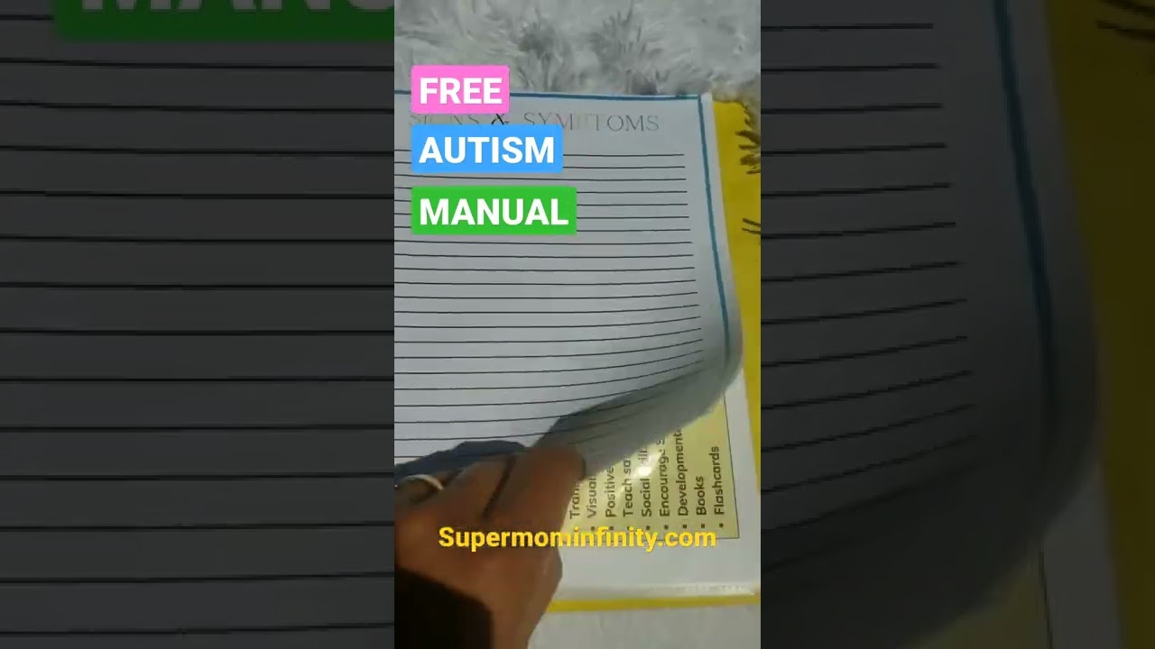 Autism Resources for Parents | Free Autism Manual | Understanding Autism