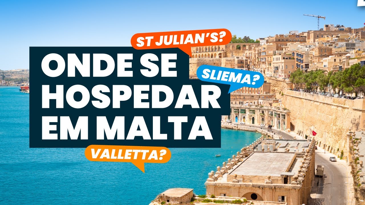 MELHORES CIDADES PARA SE HOSPEDAR EM MALTA A TURISMO