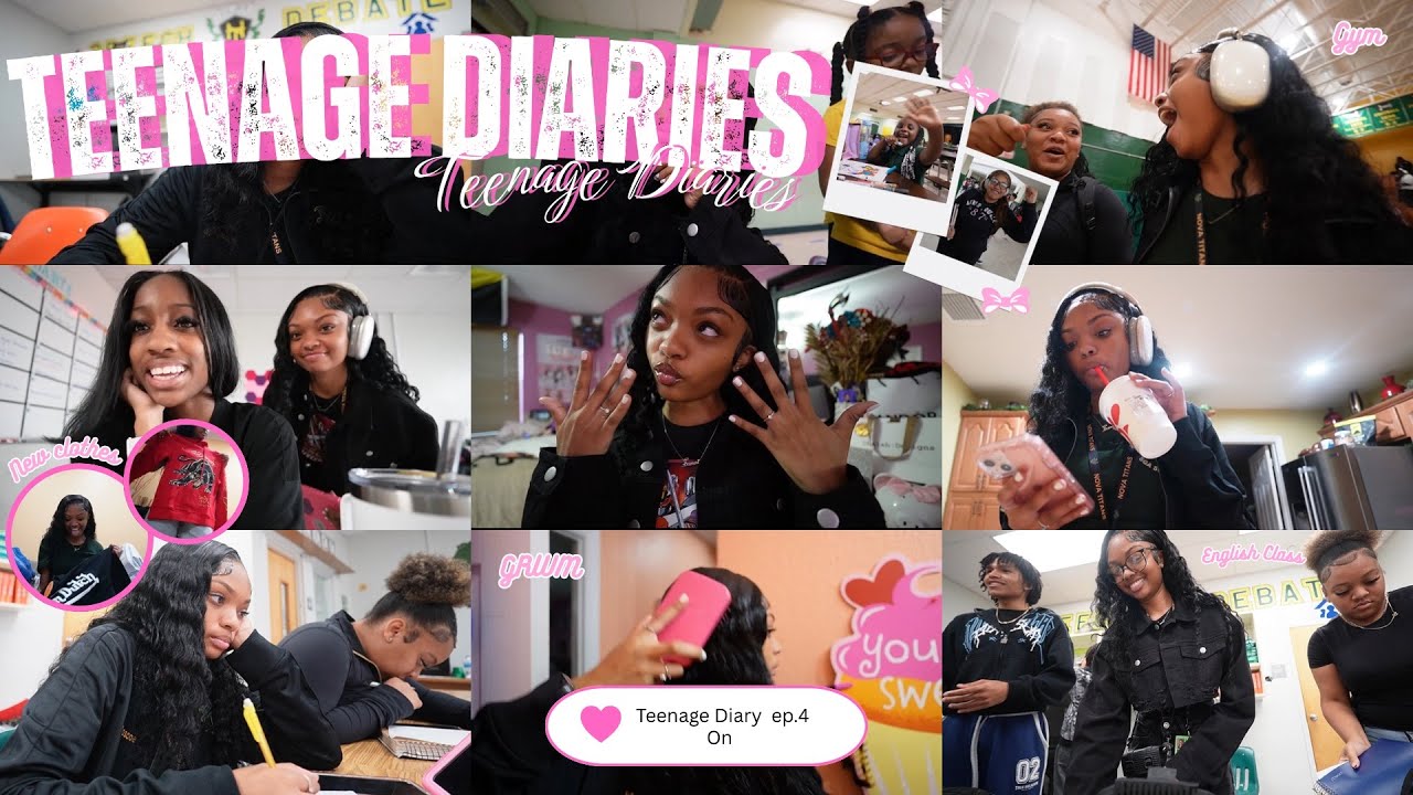 TEENAGE DIARIES 04 | chit chat GRWM, school week & BCASC meetings