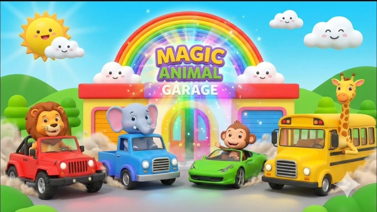 The Best Way to Learn Colors: Cars & Animals Edition 🎓