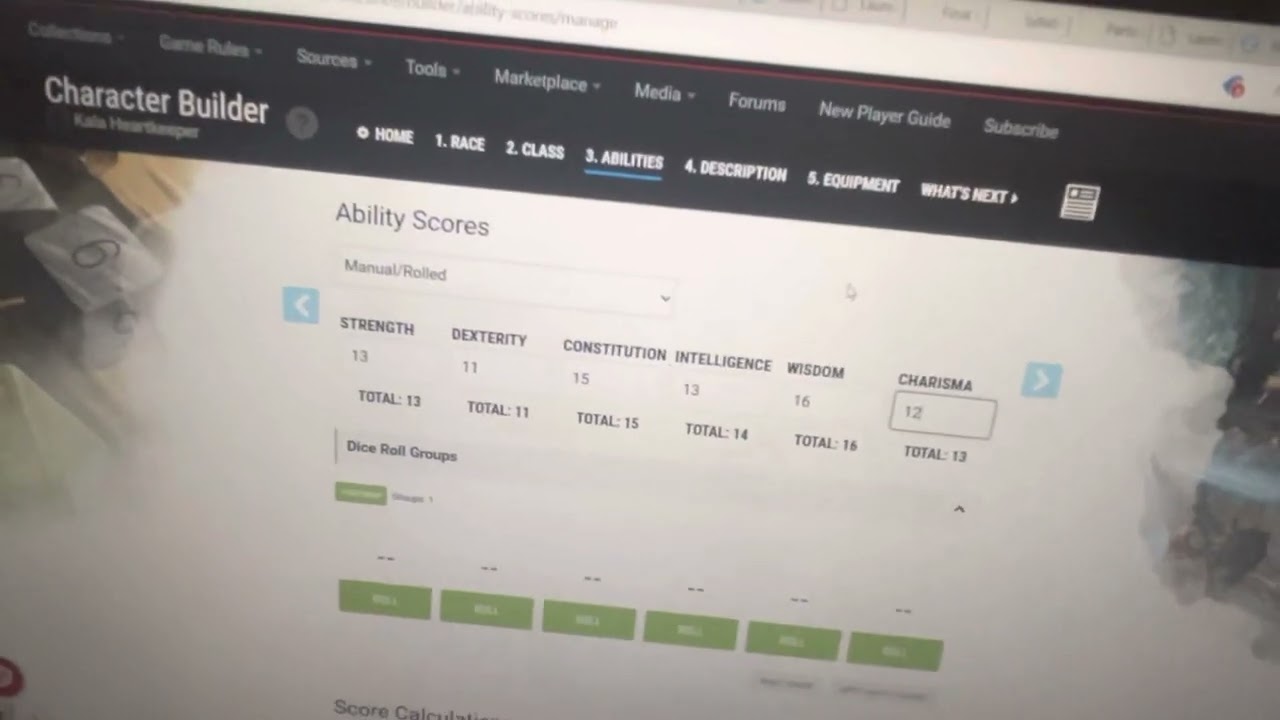How to roll stats in D&D(roll 4 drop the lowest method)