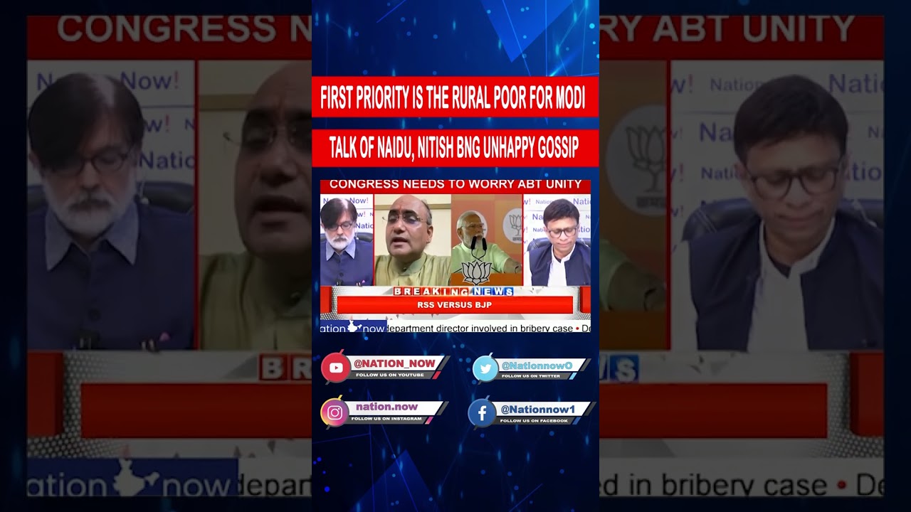 CONGRESS NEEDS TO WORRY ABT UNITY