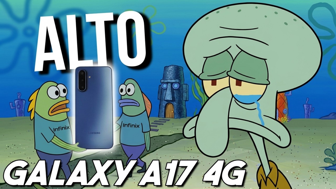 El Samsung Galaxy A17 4G esta MUY ROTO 🤣