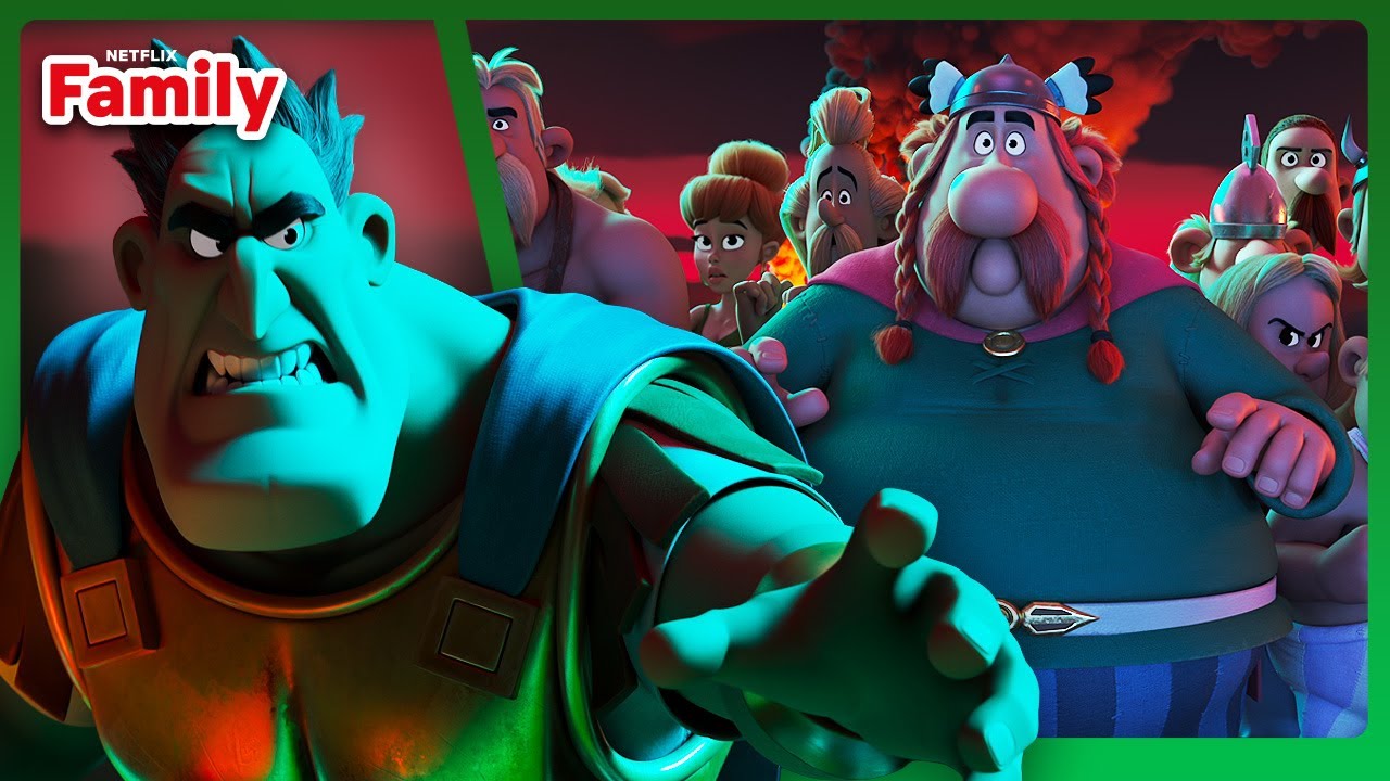 Roller Coaster BATTLE! | Astérix & Obélix: The Big Fight | Netflix Family