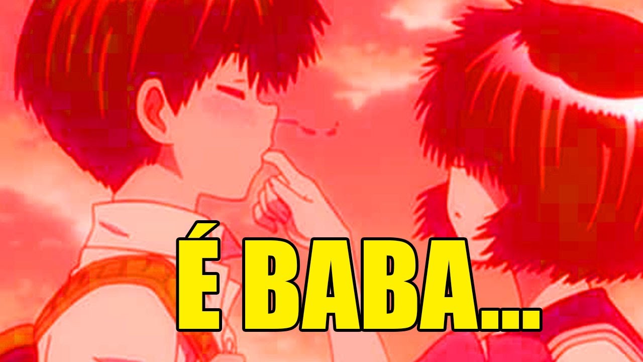 ESSE ANIME TEM MUITA SALIVA...
