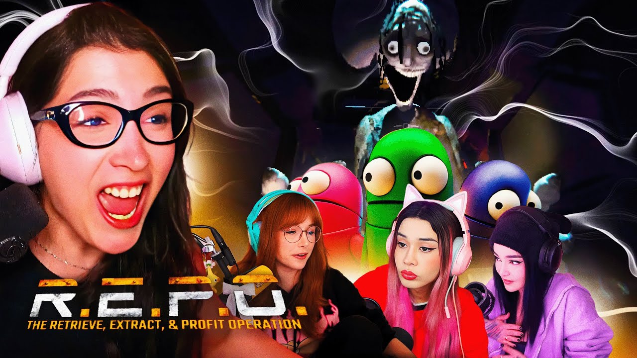 NUEVA ACTUALIZACIÓN! 👀😱 | NEZUMI juega REPO con MOLLY, CAPRI y PATTY