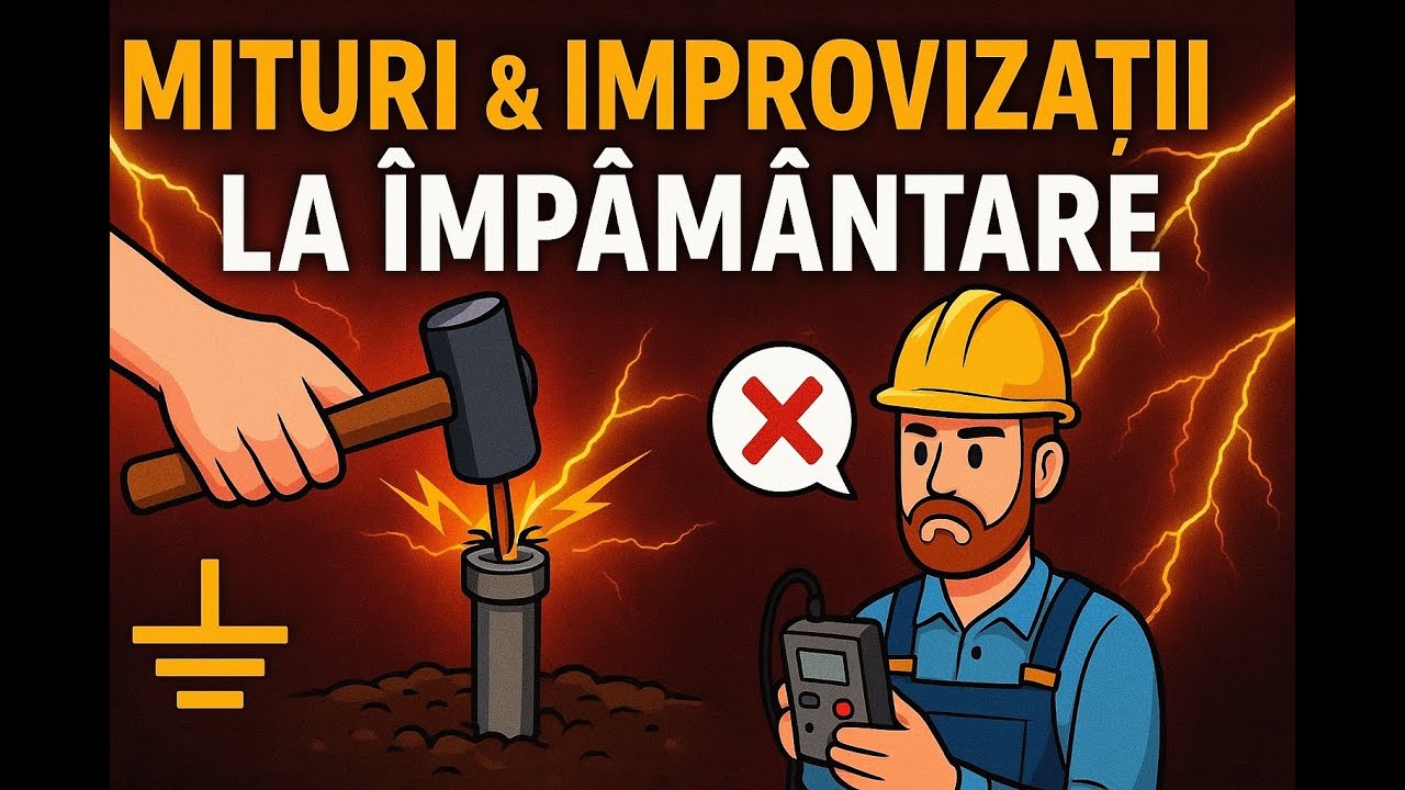 ⚠️Mituri periculoase la împământare  #MituriInInstalatii #Impamantare #PrizaPamant #HouseT2U