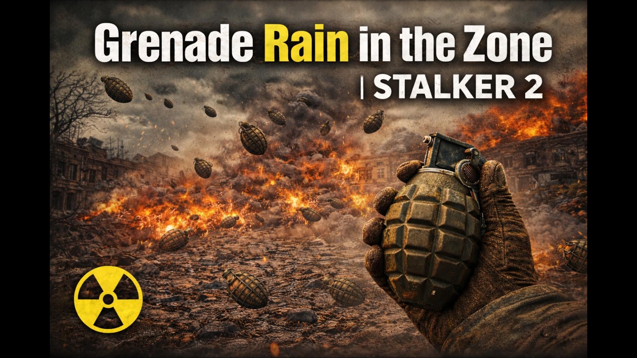 GRENADE RAIN IN THE ZONE | STALKER 2