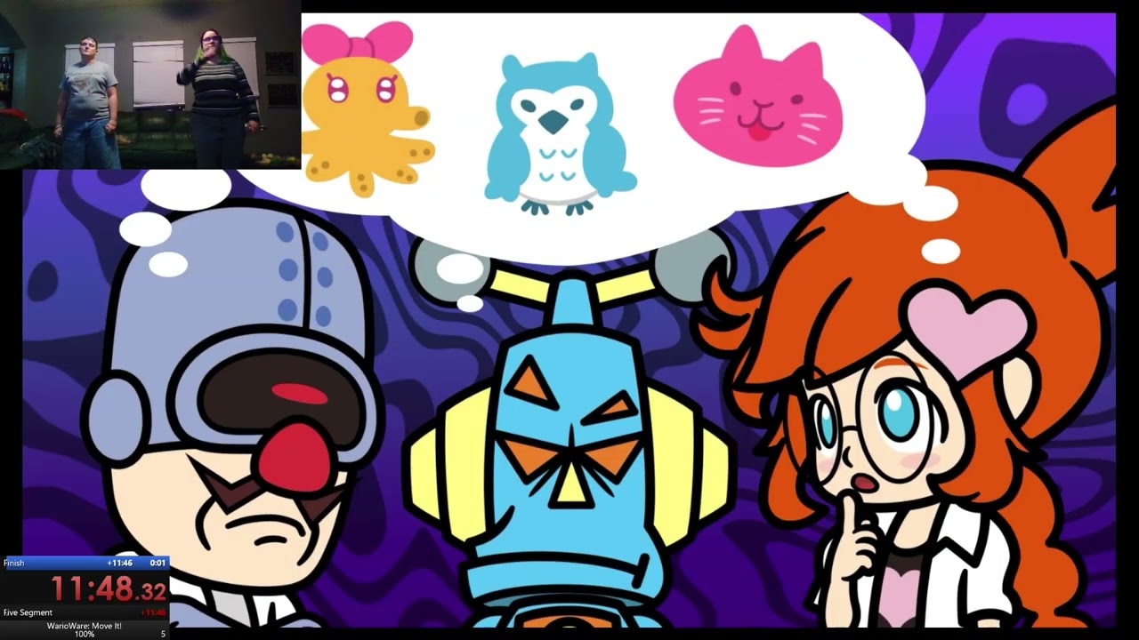 WarioWare: Move It! Co-op Speedrun in 1:28:20