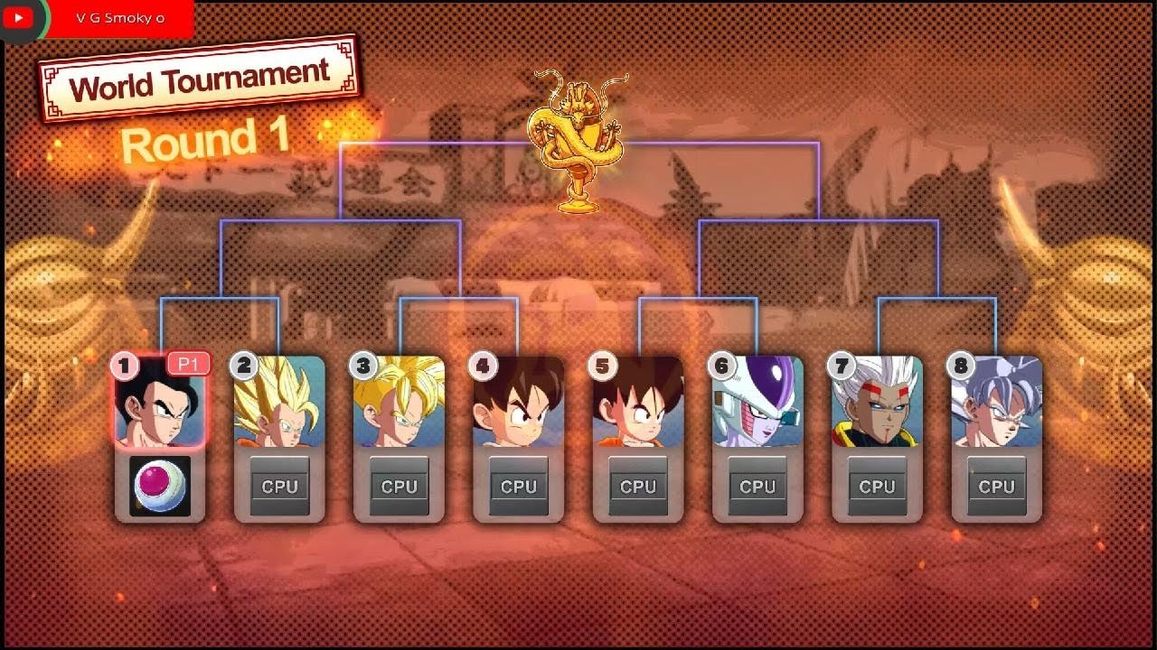 V G Smoky oDbz Sparking Zero Npc World Tournament