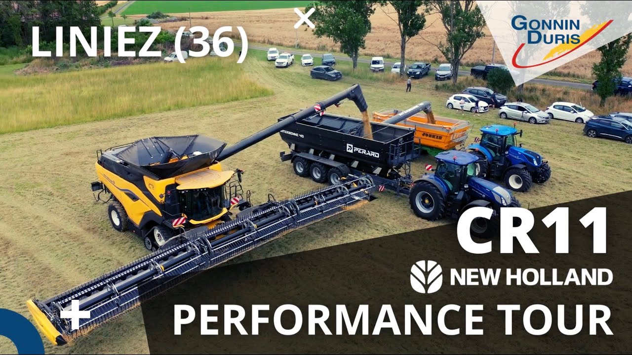 Événement Performance Tour New-Holland CR11 à LINIEZ dans le 36 - GONNIN DURIS