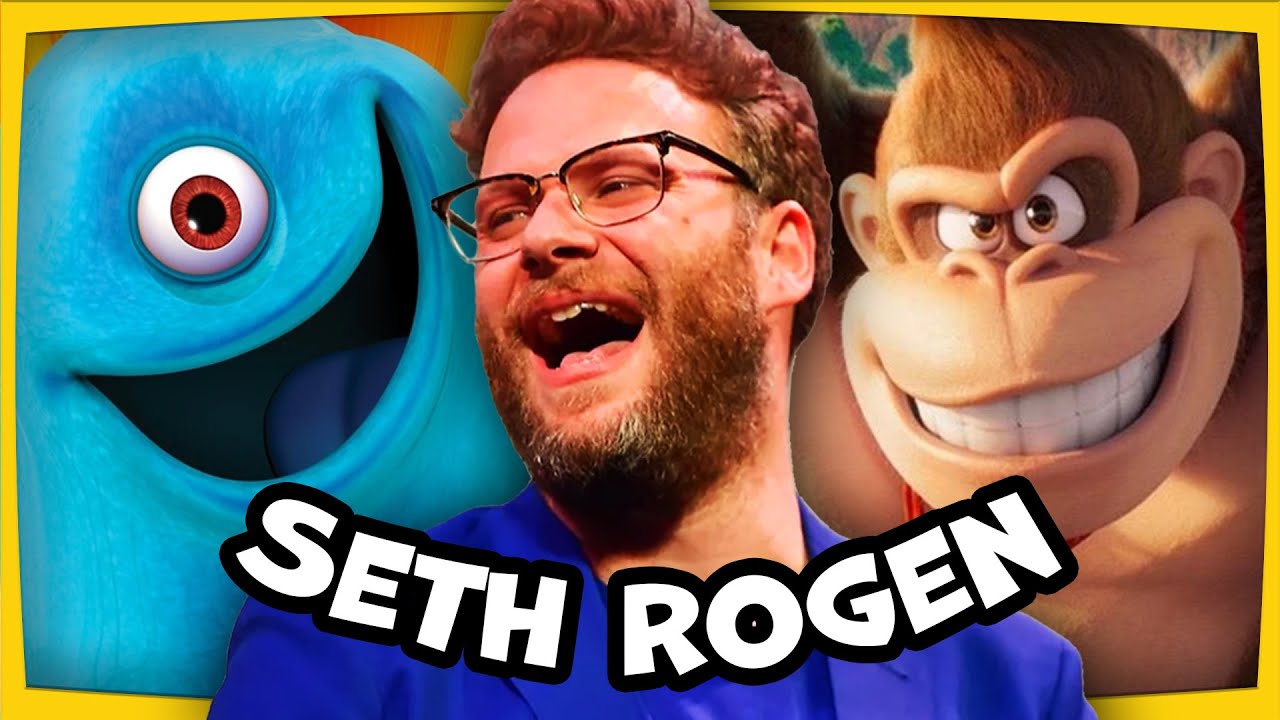 SETH ROGEN's Voice Acting Evolution! (Donkey Kong's Voice Actor)