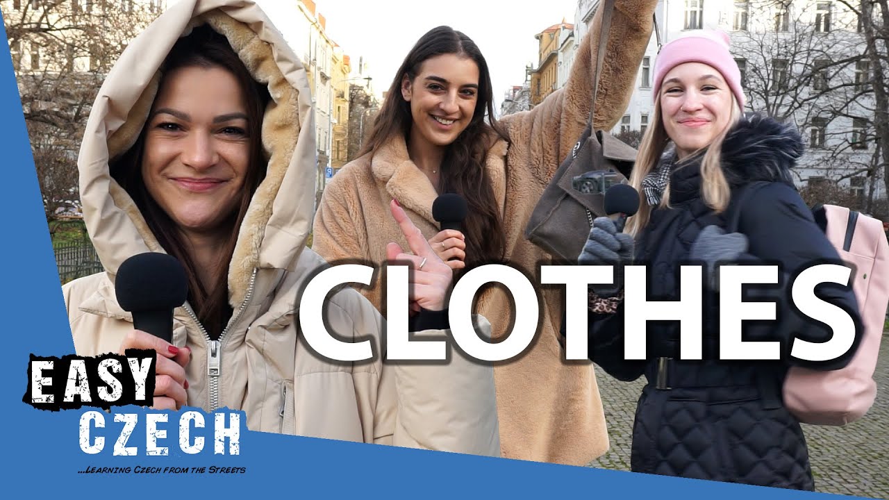 Czech Clothing Vocabulary | Super Easy Czech 22