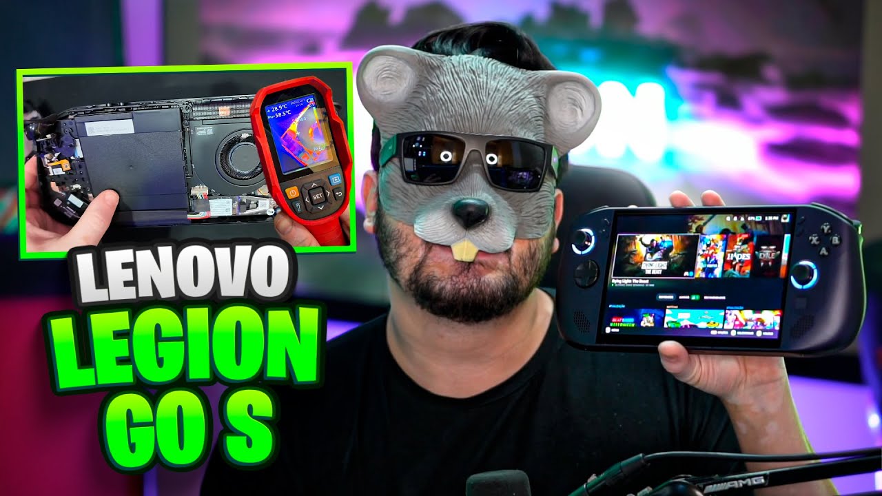 LENOVO LEGION GO S: TESTEI, DESMONTEI E ME SURPREENDI!