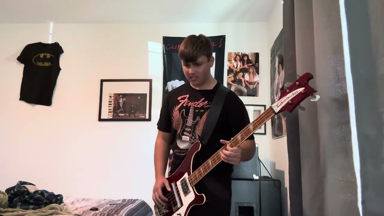 No Remorse - Metallica Bass Cover