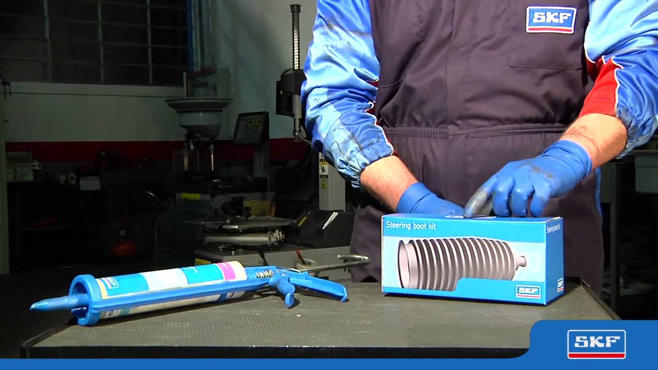 SKF- Installazione delle cuffie Scatola Sterzo universali