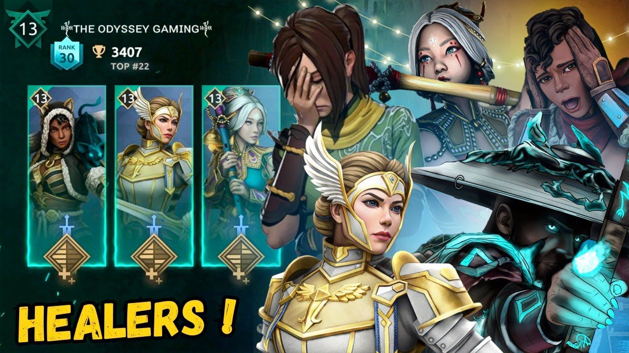 Subscriber Suggested Me This Healing Team 😵‍💫 Reaper + All Fate Of Belief || Shadow Fight 4 Arena
