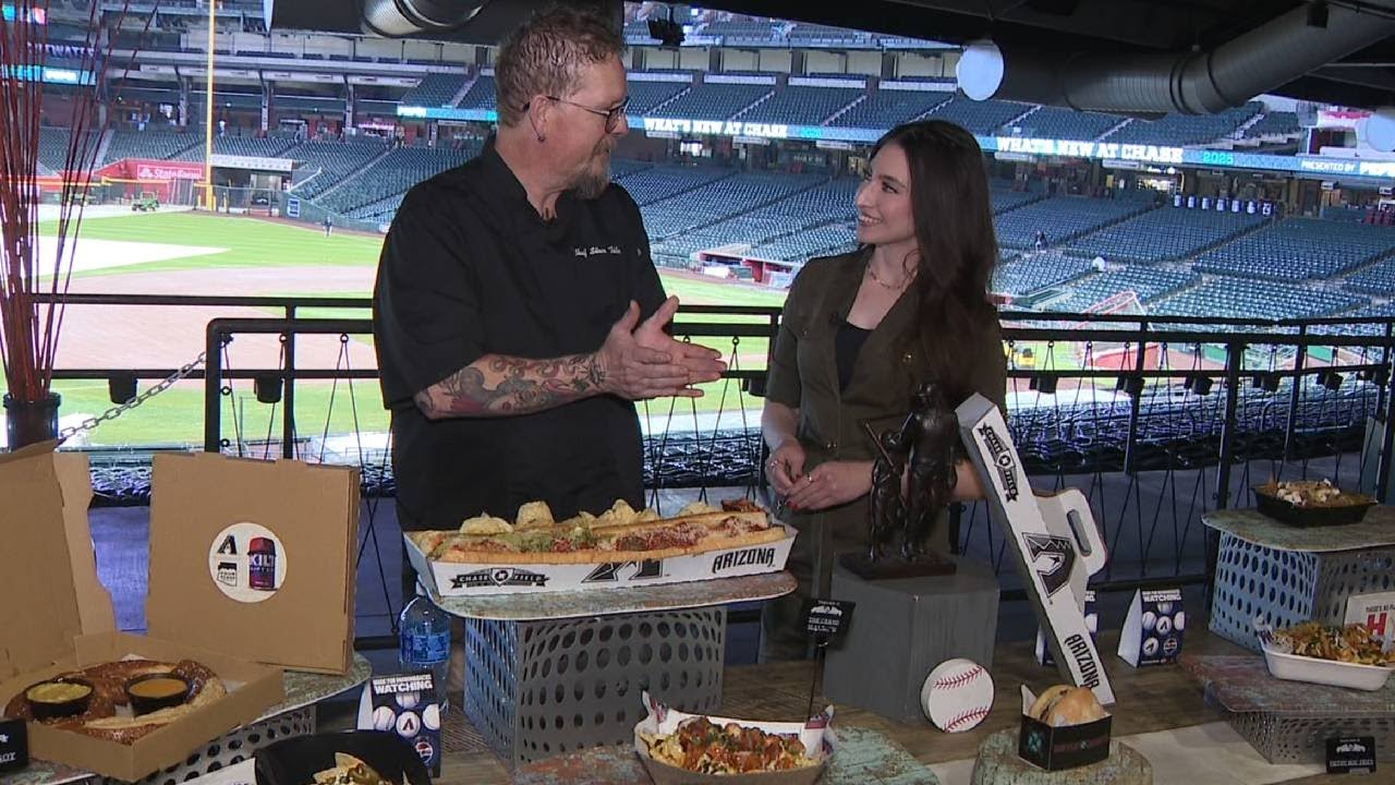 Chase Field unveils new food items for the Arizona Diamondbacks 2025 season