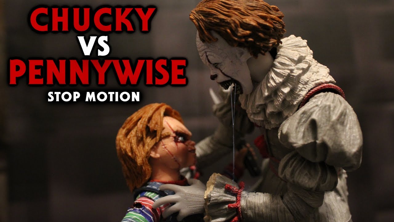 Chucky Vs Pennywise Stop Motion