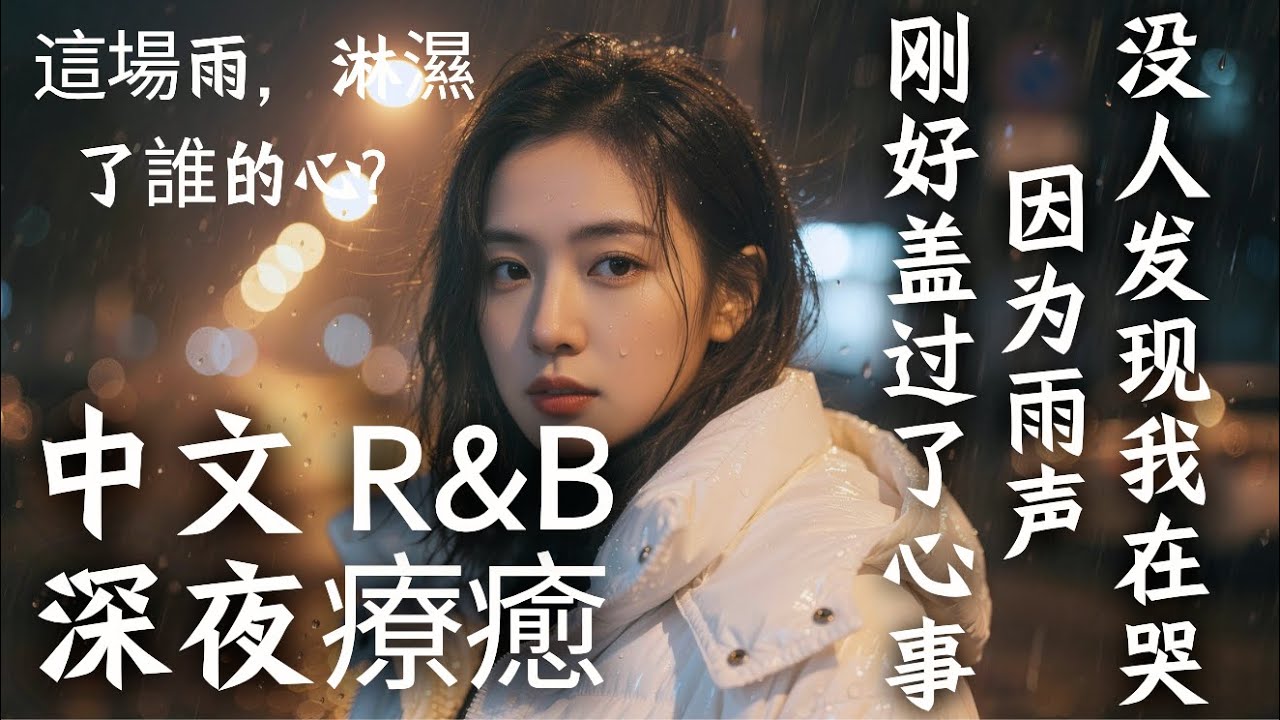 2026 氛圍感【中文R&B歌單】晚上搭車回家突然下雨 🌧️，耳機裡的旋律讓人想哭｜最治癒的夜晚音樂｜工作・讀書BGM