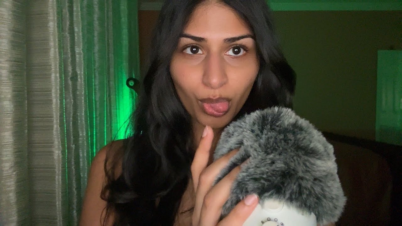 asmr deep mic scratching 🐚 | sensitive fluffy mic - low lighting
