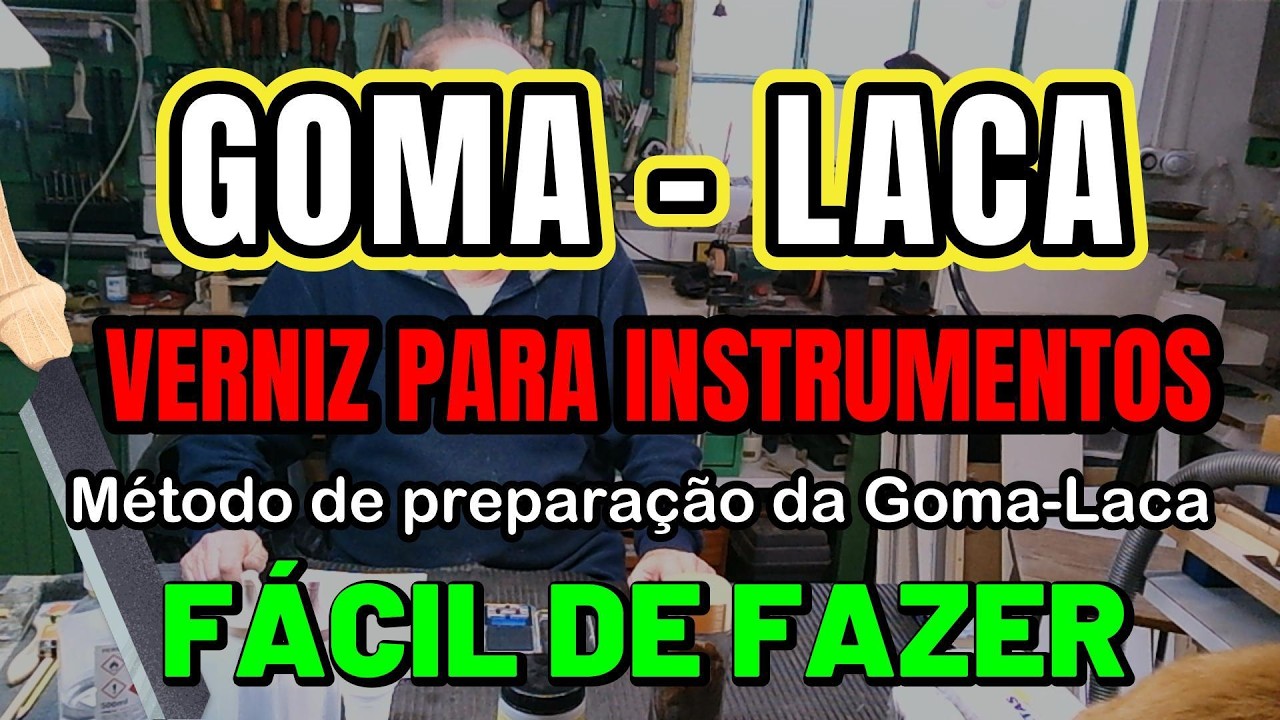 GOMA-LACA PARA INSTRUMENTOS