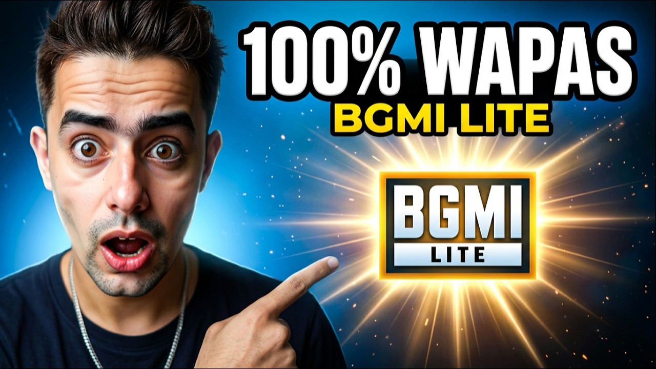 BGMI Lite Return CONFIRMED - Ye Video Dekh Lo Pehle