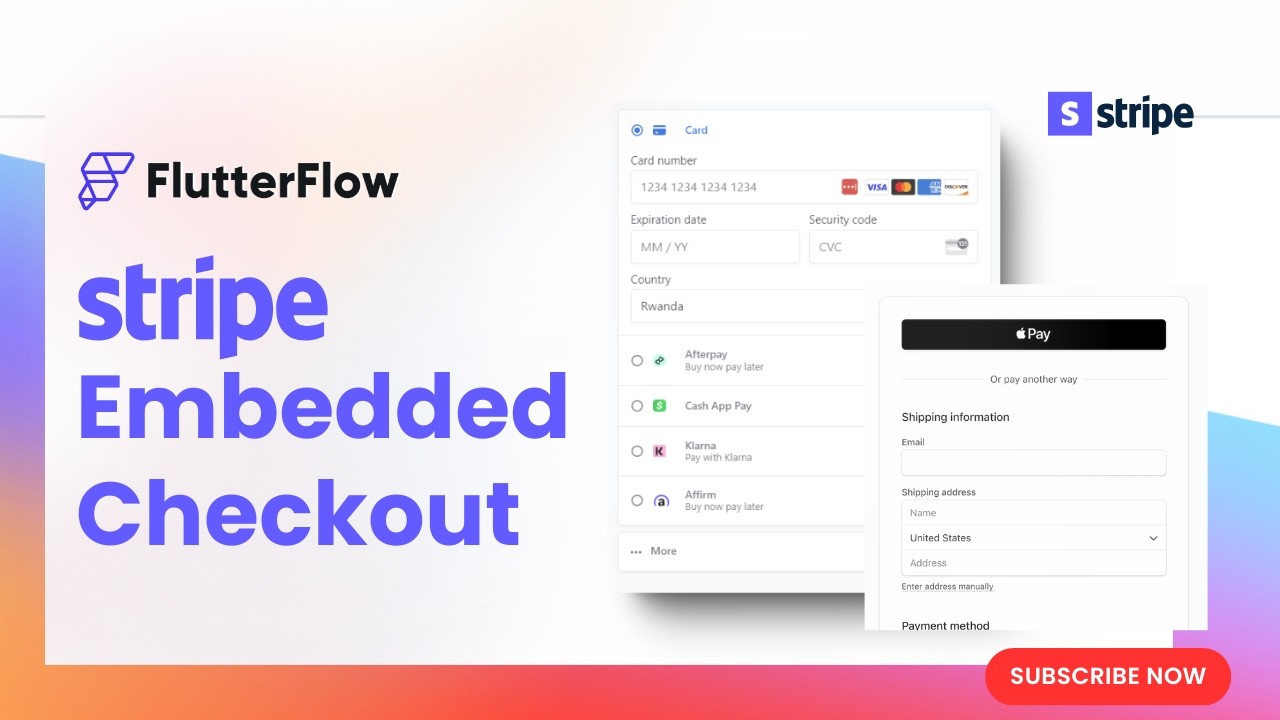 How to Embed Stripe Checkout in FlutterFlow - Receive Payments with EASE