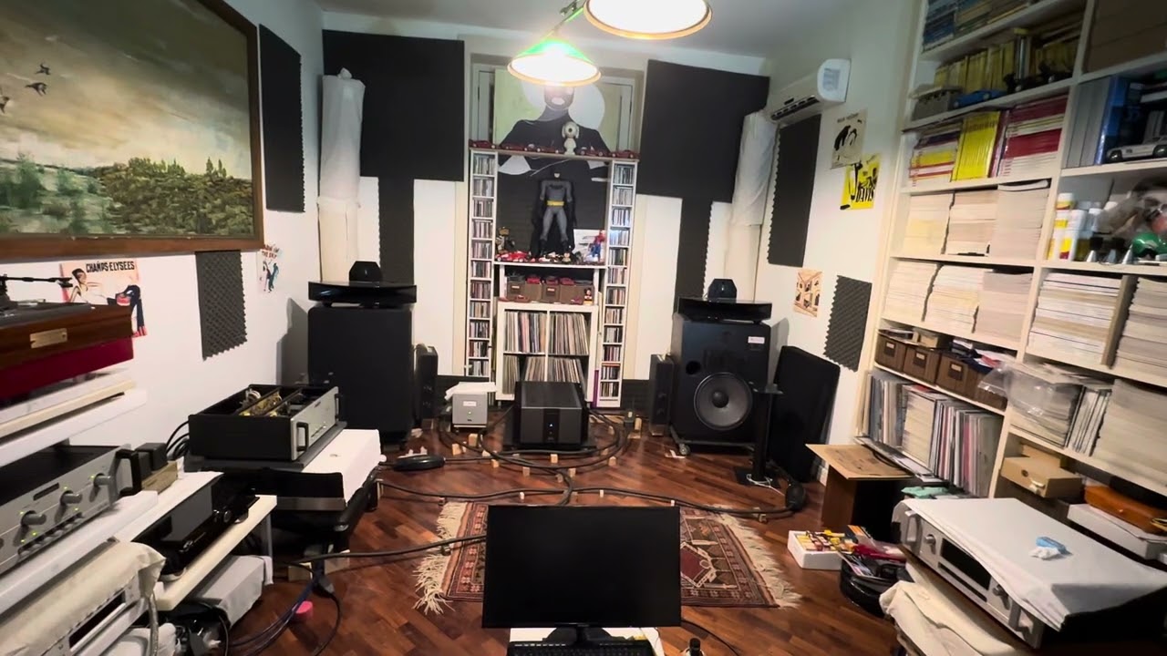 Audio research ref phono ed Ls25 van den hul Black Beauty Garrard 401 krell fpb 600 JBL L300