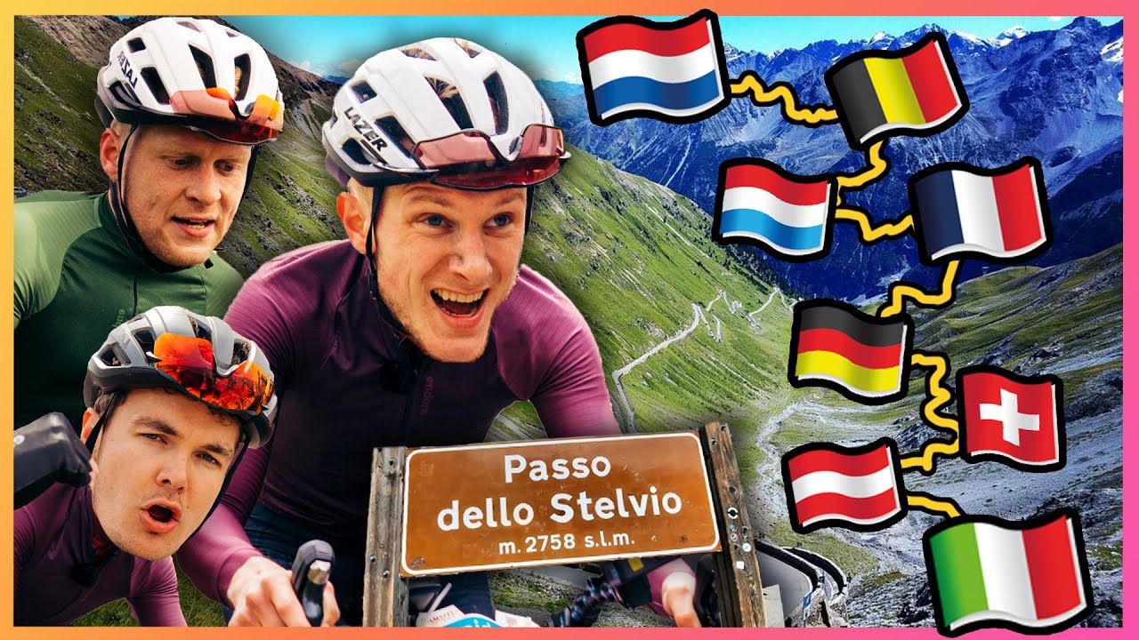 MET NUL(!) ERVARING VAN ITALIË NAAR NEDERLAND FIETSEN 😱 | DE RIT VAN ONS LEVEN #1