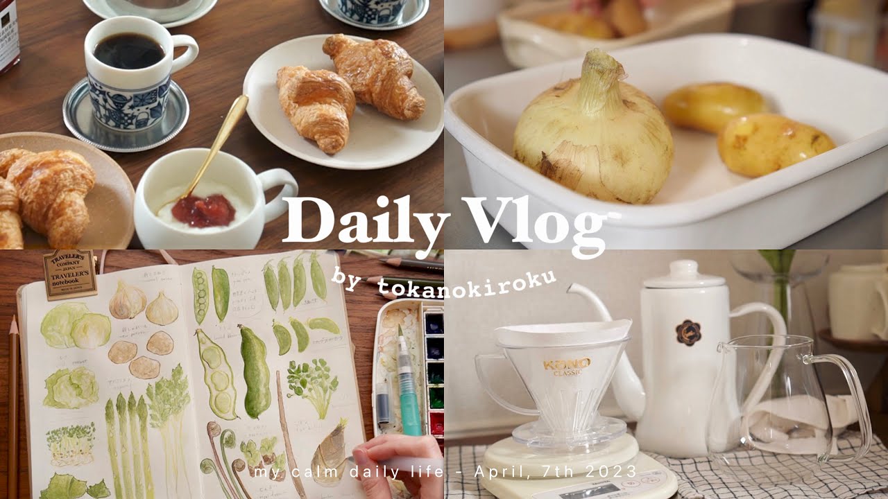 spring daily life + cooking vlog🍡｜watercolor drawing, Japanese recipes of spring, takoyaki party