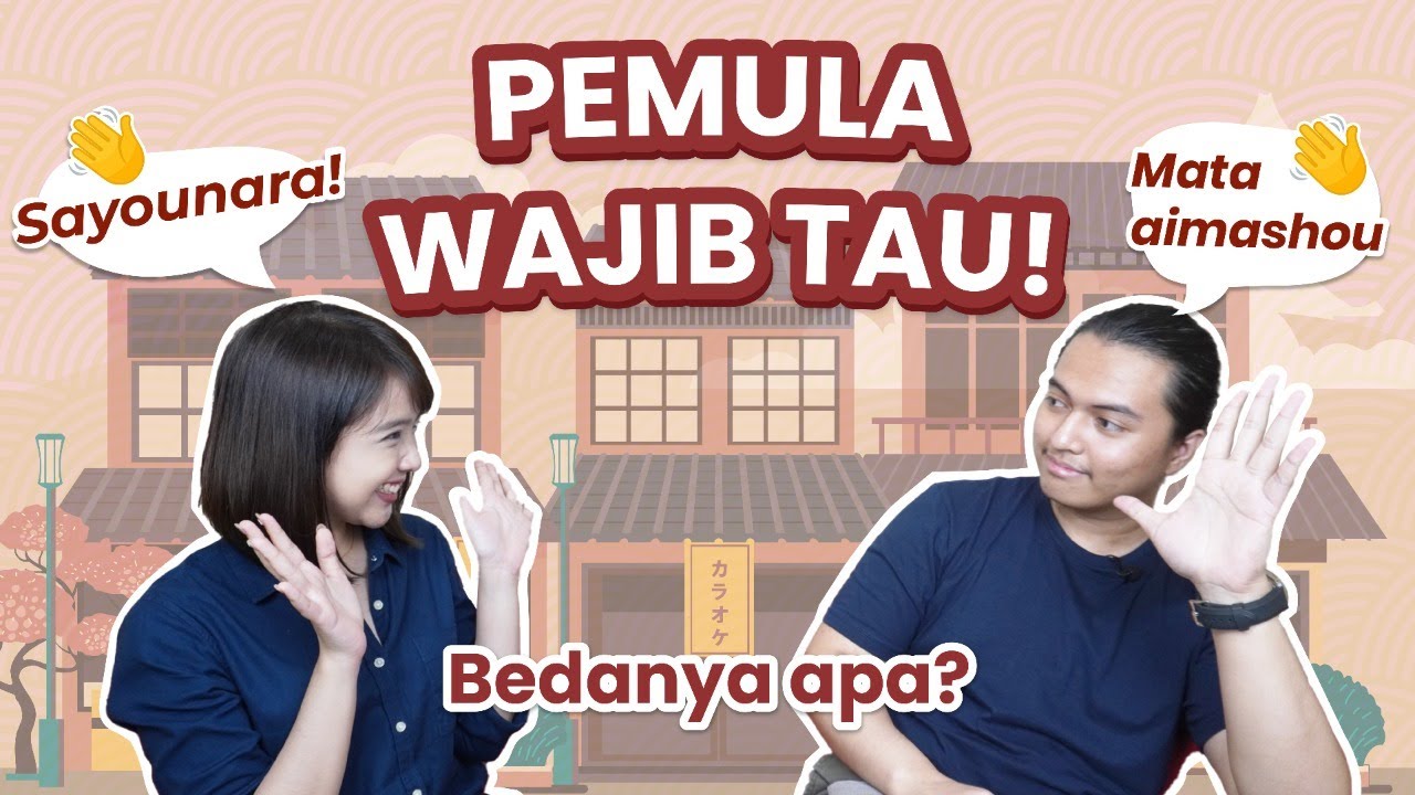 20 Kata Sapa Untuk PEMULA dalam Bahasa Jepang!
