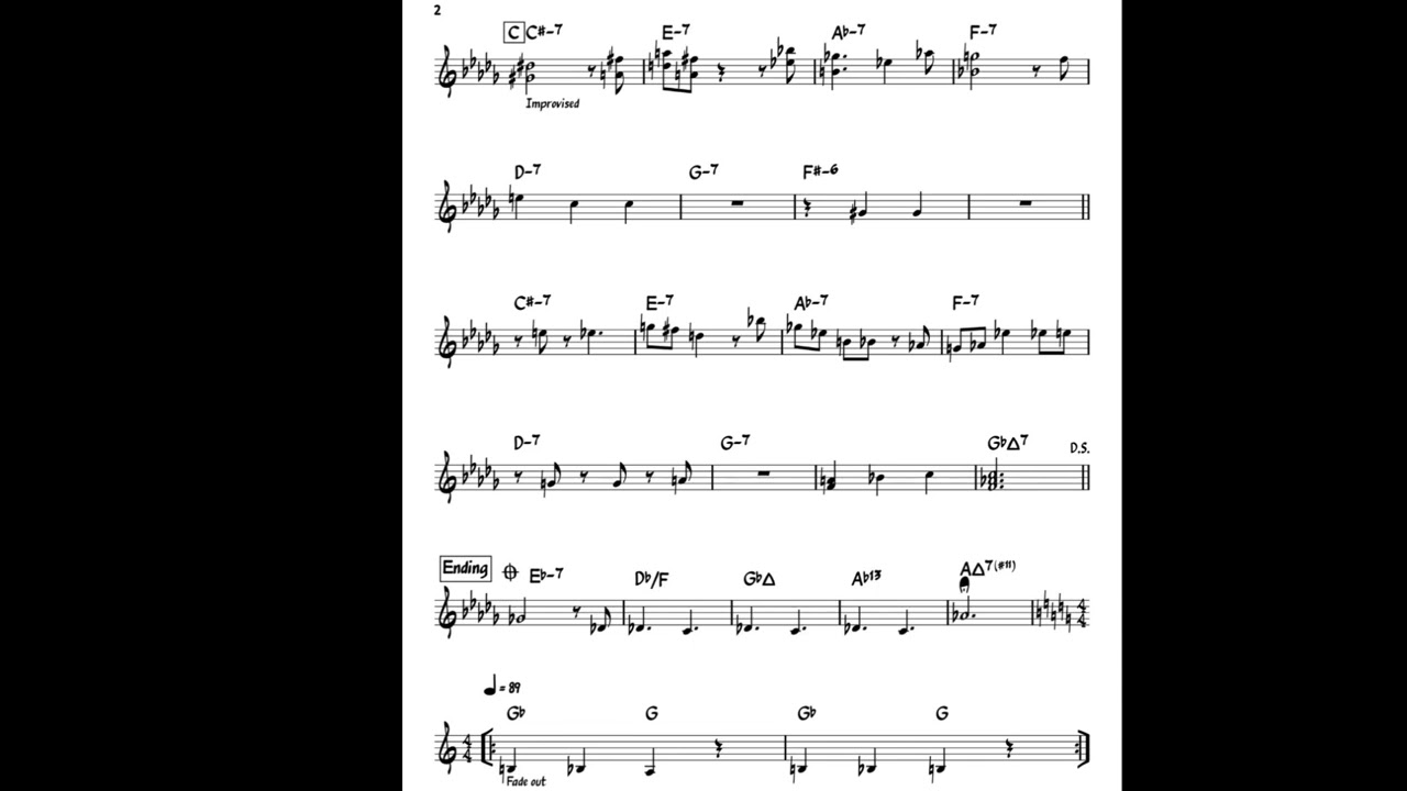 Of Dreams To Come by Robert Glasper solo and tune transcription (free pdf in description and G & B)