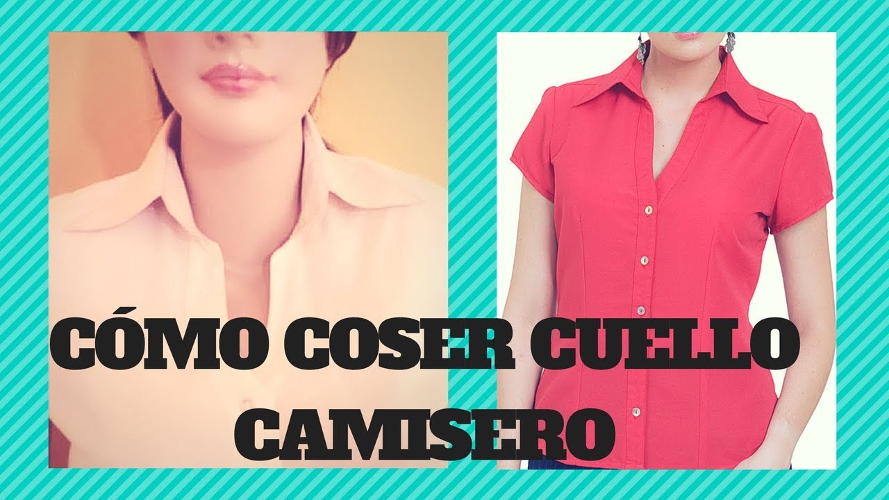 CÓMO COSER CUELLO CAMISERO