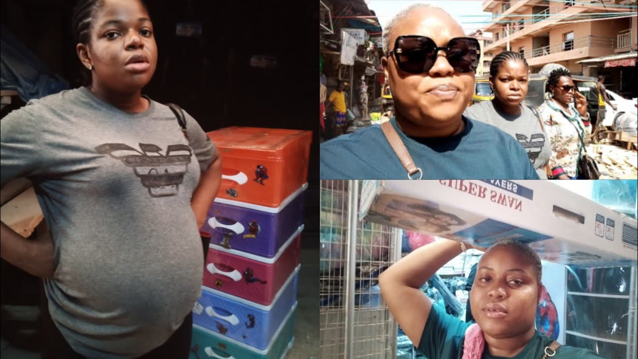 SHOPPING FOR BABY NO 2 GETTING READY TO WELCOME BABY 2 AT ONITSHA MAIN MARKET