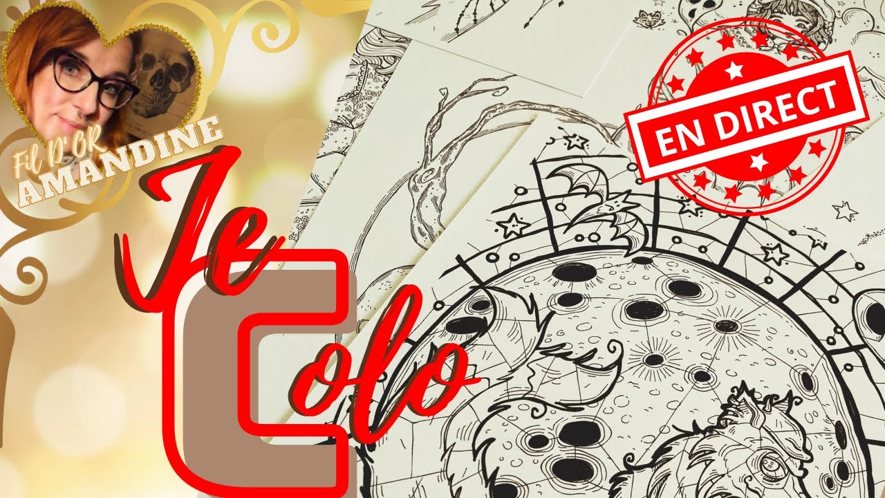 [  Fil d’OR - TUTORIEL ] Je COLO en DIRECT ❣️ AMANDINE Jung ❣️