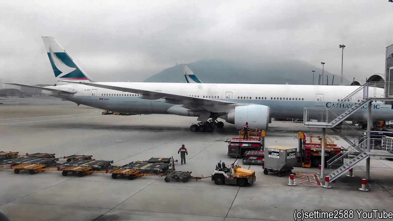 Cathay Pacific Dragonair Airbus A330 Full Flight Hong Kong to Guangzhou. CX5782 / KA782
