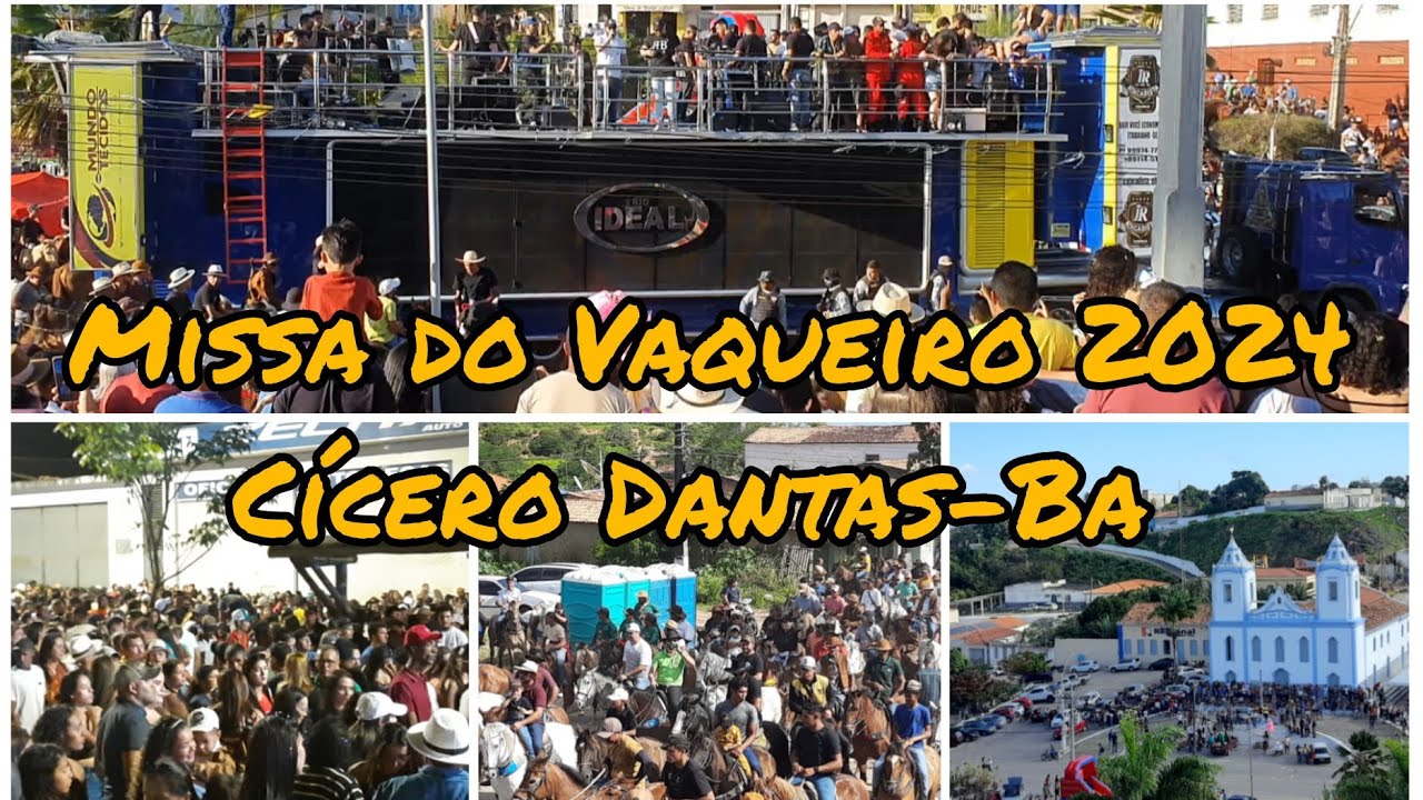 CAVALGADA E MISSA DO VAQUEIRO-CÍCERO DANTAS-BA.