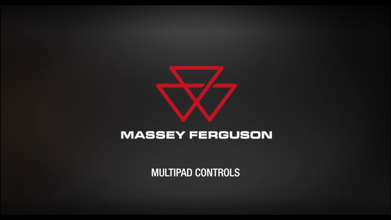 Multipad Controls on MF S Series Tractors